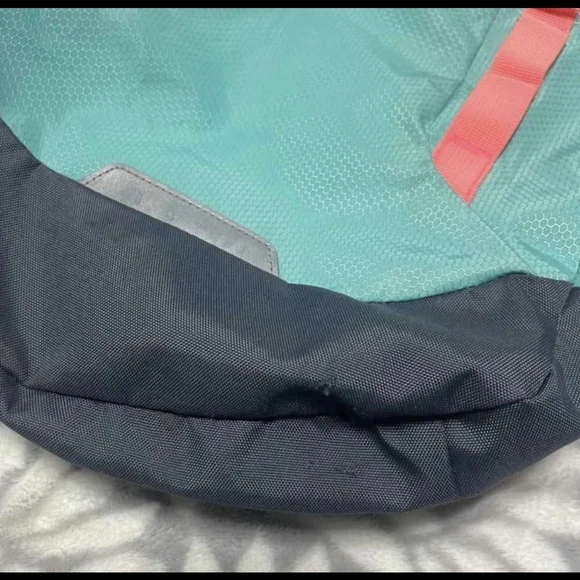 Adidas Mint Green & Gray Backpack Excel III Backpack Laptop Energy Aqua New - Picture 7 of 11